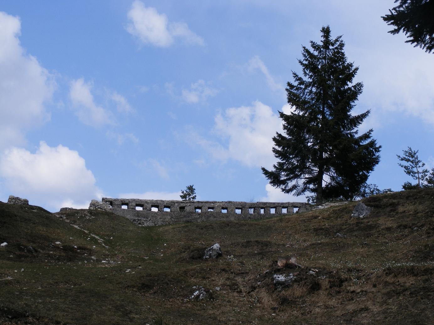 Il sentiero degli Alpini al monte Carona